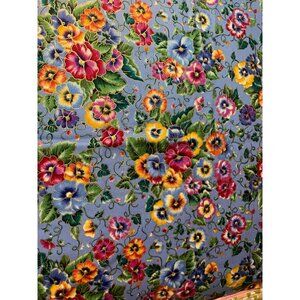 Floral Cotton Fabric Fat Quarter 18x22" Faye Burgos Marcus Brothers Textiles